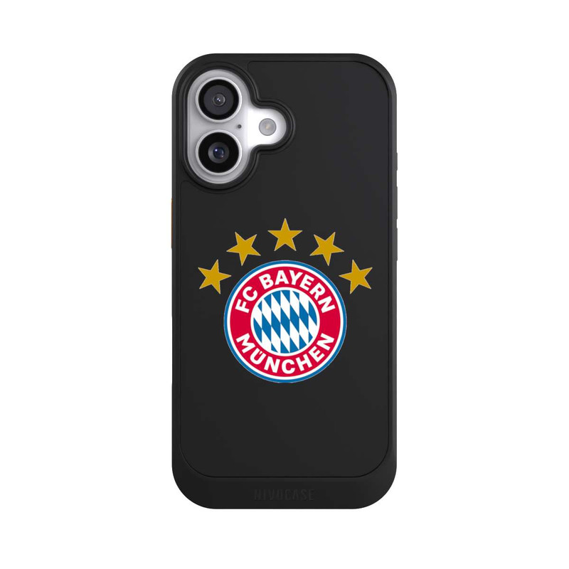 iPhone 17 NIVOcore FCB Logo mit Sterne - ohne Hintergrund