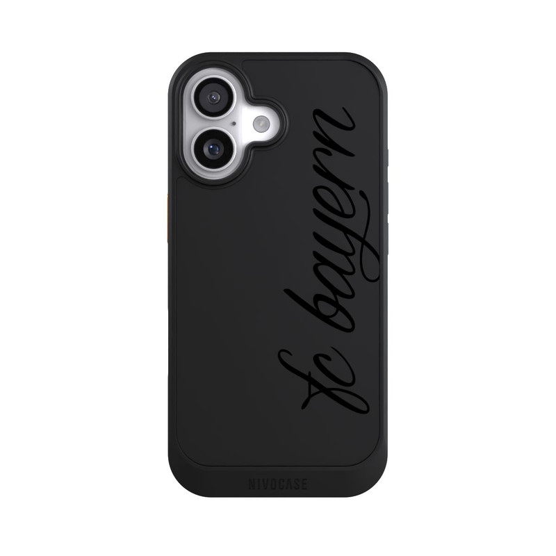 iPhone 17 NIVOcore Schwarzes FCB Girlmotiv - ohne Hintergrund