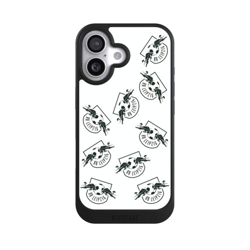  NIVOcore Logos RB Leipzig white on black