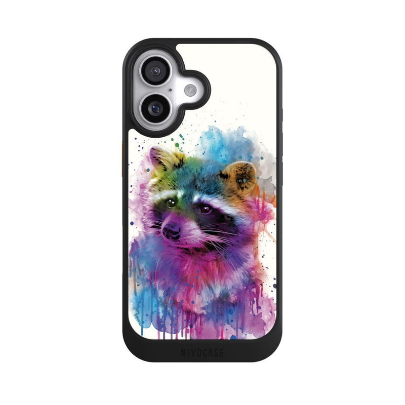 iPhone 17 NIVOcore Raton laveur heureux