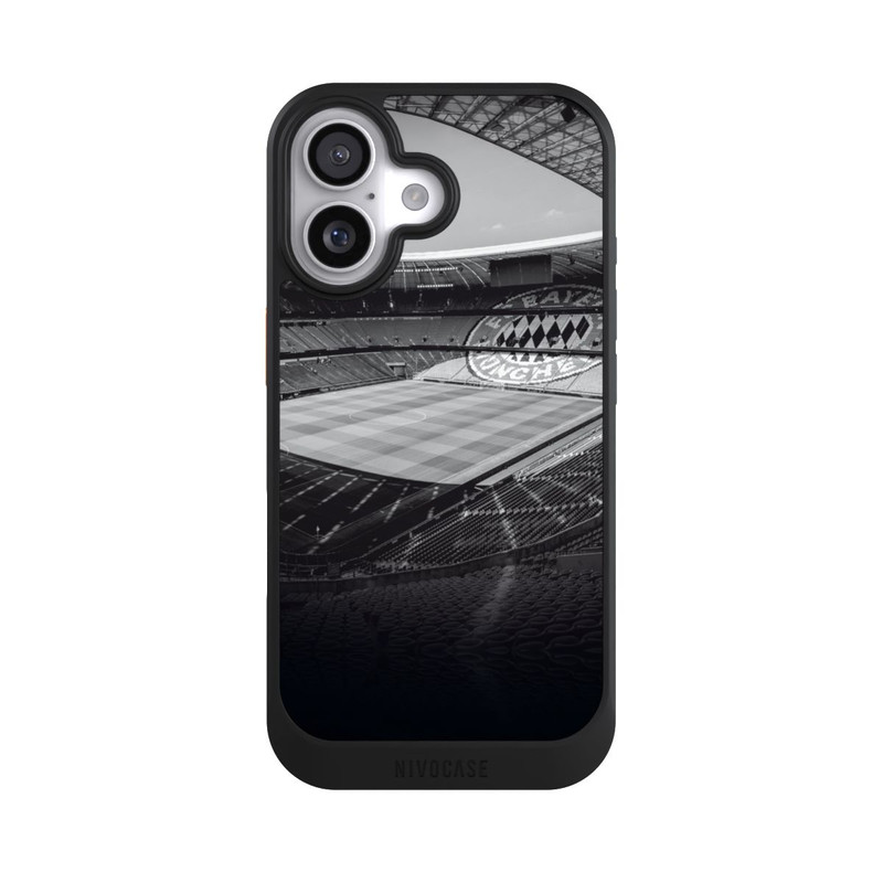iPhone 17 NIVOcore Stade FC Bayern - Noir Blanc