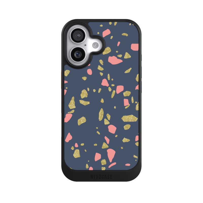 iPhone 17 NIVOcore Terazzo Look d'or