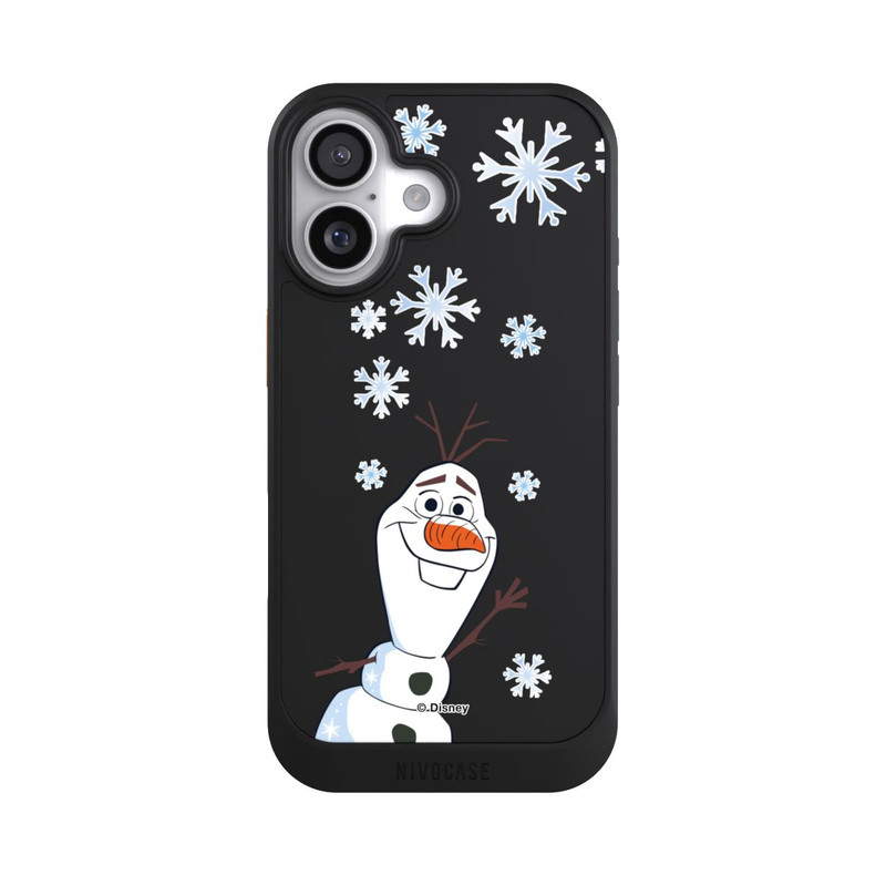 iPhone 17 NIVOcore Disney Frozen Olaf Waving Closeup