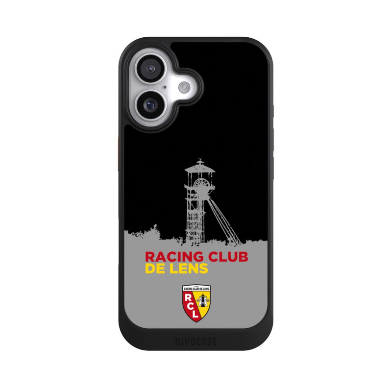 iPhone 17 NIVOcore RC Lens Tower Black-Grey
