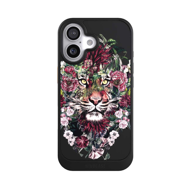 iPhone 17 NIVOcore Tigre floral sans fond