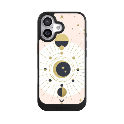 Apple iPhone 17 NIVOcore Look abstrait or rose