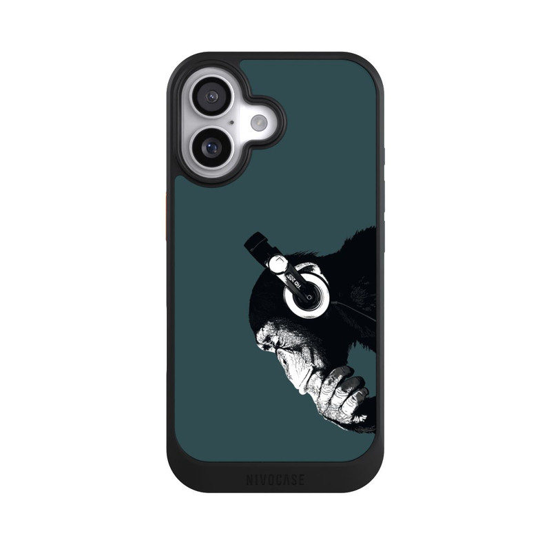 iPhone 17 NIVOcore Denkender Affe Blau