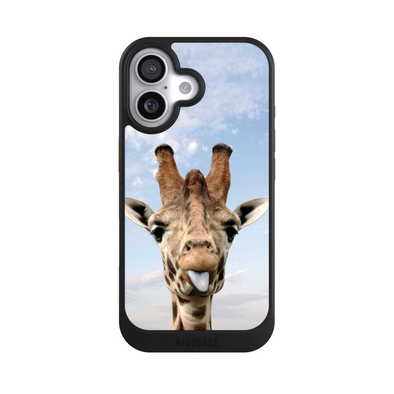 iPhone 17 NIVOcore Giraffe auf der Straße