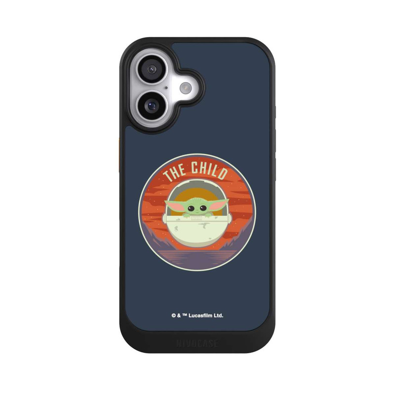 iPhone 17 NIVOcore The Child Badge bleu