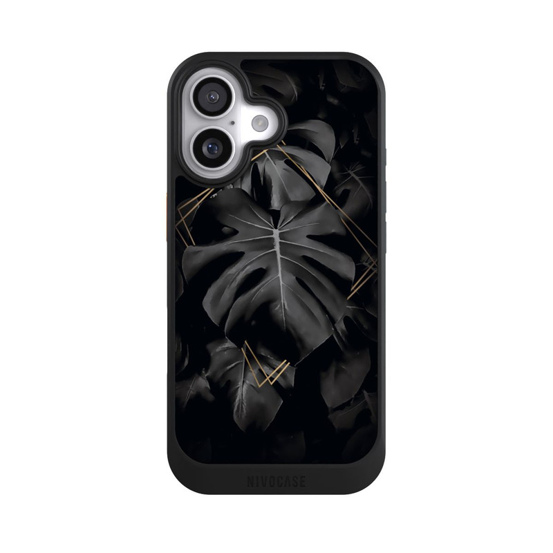 iPhone 17 NIVOcore Schwarze Blätter