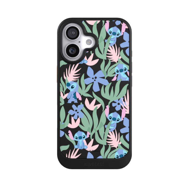 iPhone 17 NIVOcore Motif floral Stitch Transparent