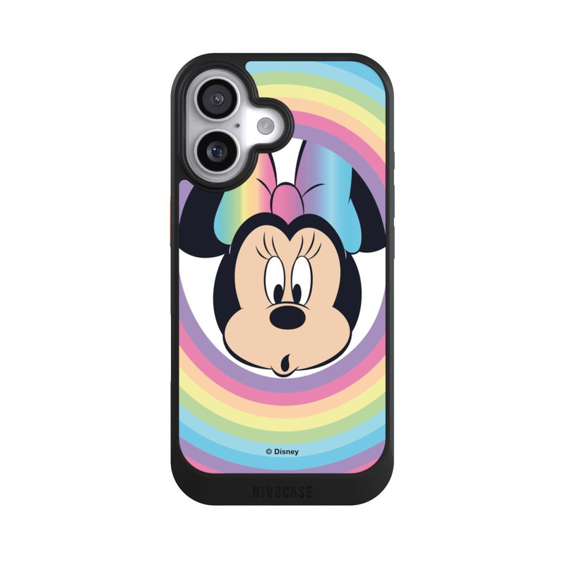 iPhone 17 NIVOcore Minnie Arc-en-ciel Rond