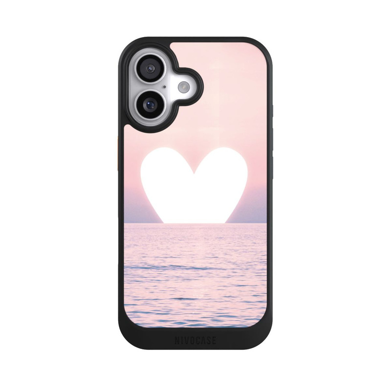 iPhone 17 NIVOcore Heart Sunset