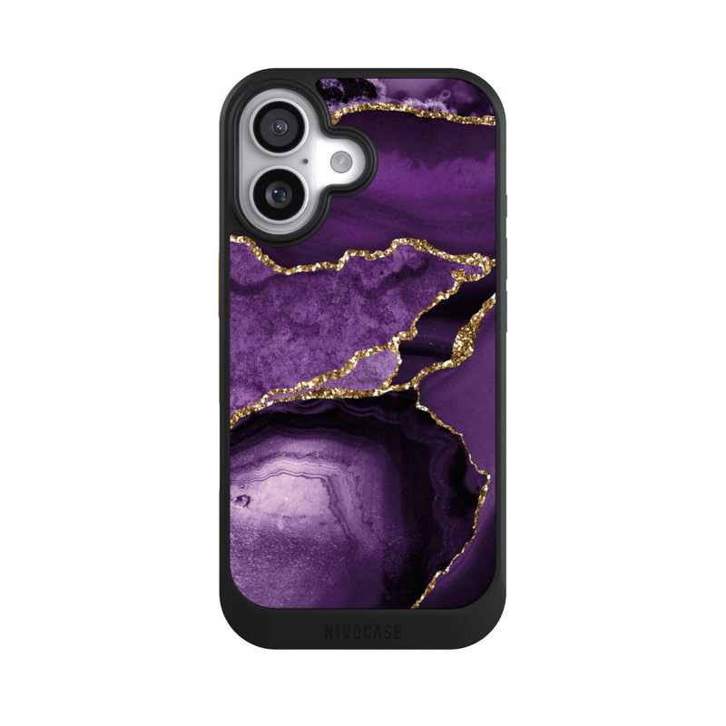 iPhone 17 NIVOcore Lila Marmor Landschaft