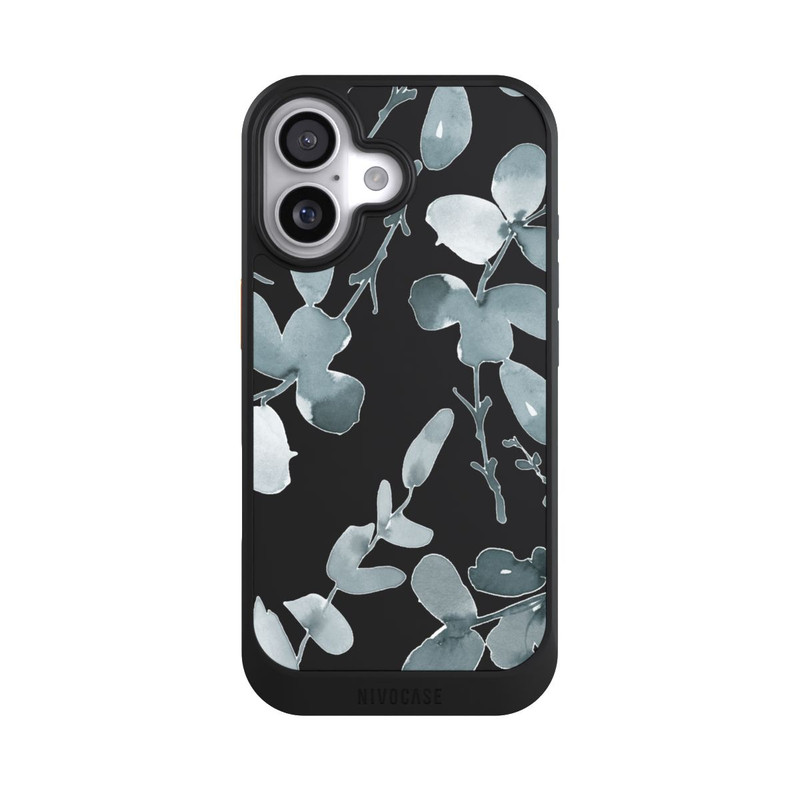 iPhone 17 NIVOcore Motif eucalyptus transparent