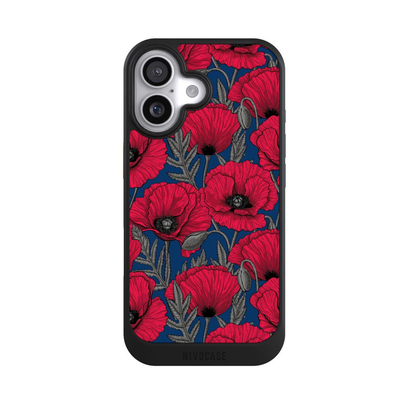 iPhone 17 NIVOcore Night poppy garden
