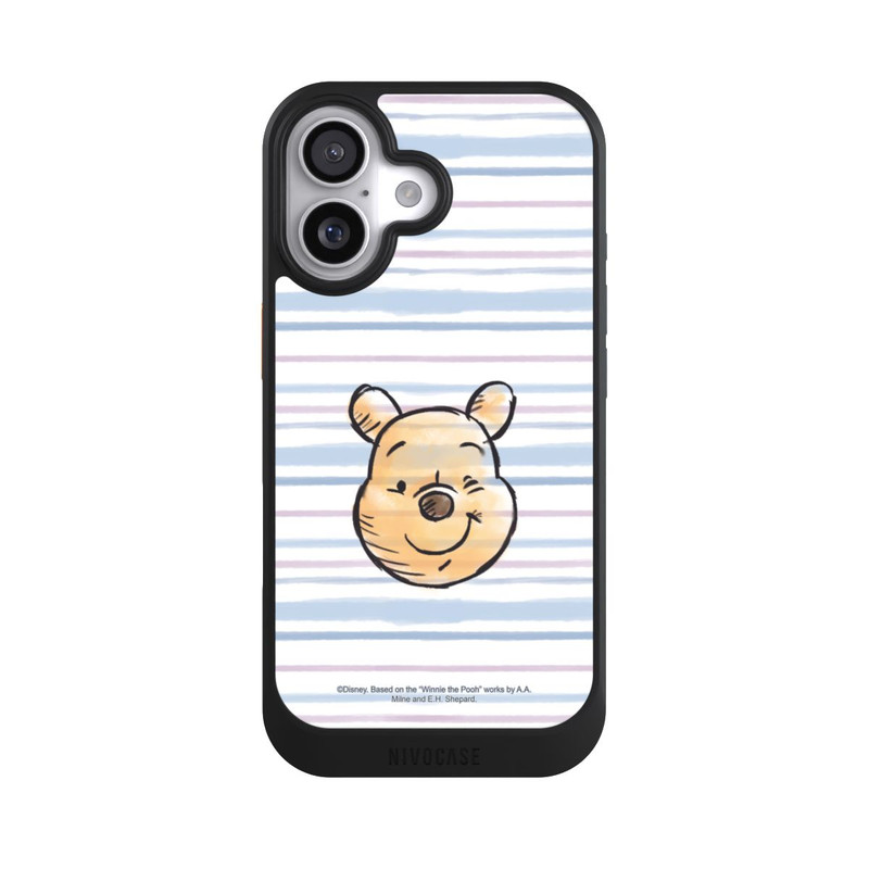 iPhone 17 NIVOcore Winnie Puuh auf Streifen