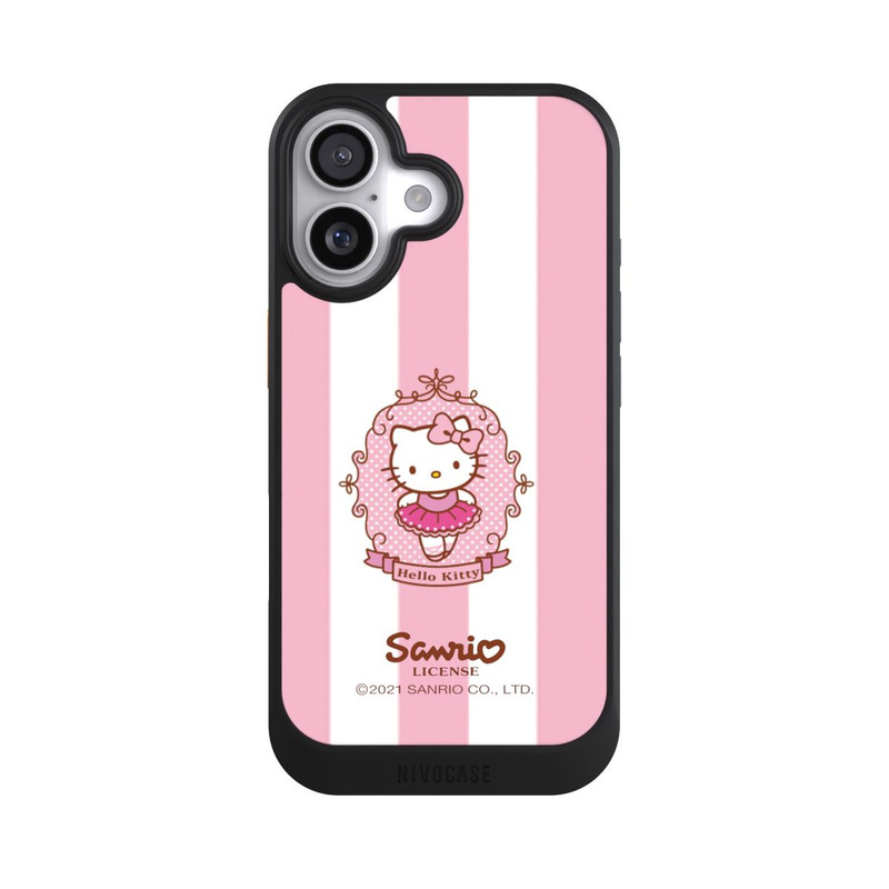 iPhone 17 NIVOcore Ballerine Hello Kitty à rayures