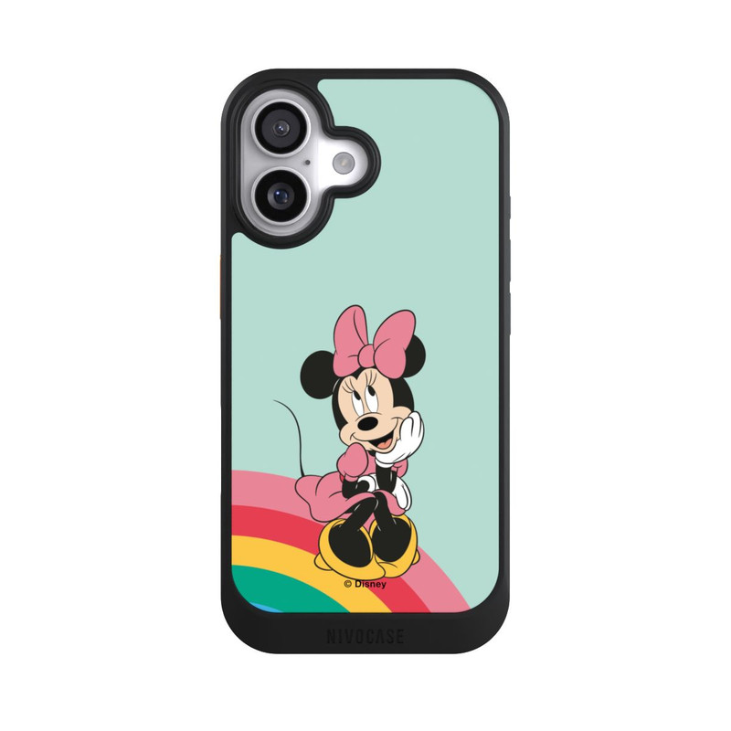 iPhone 17 NIVOcore Minnie Regenbogen Portrait