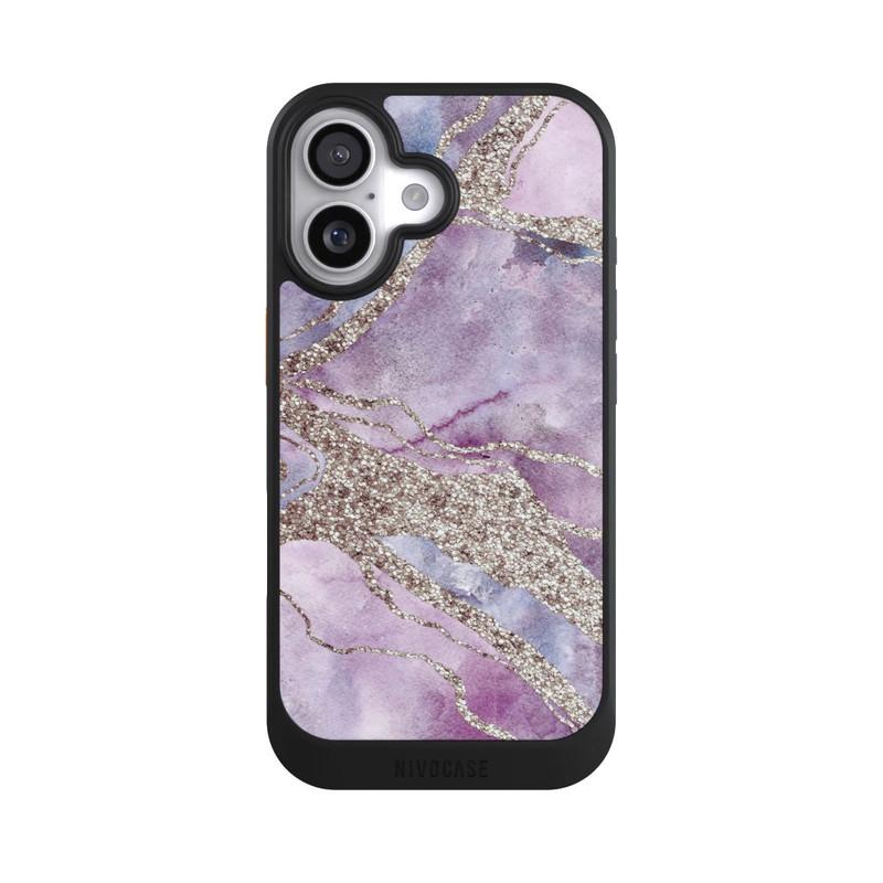 iPhone 17 NIVOcore Pierre précieuse Violet pastel