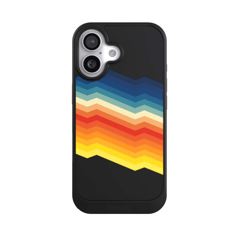 iPhone 17 NIVOcore Abstract Rainbow Transparent