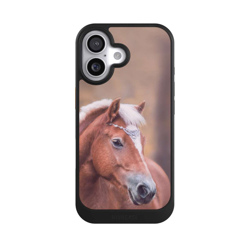 iPhone 17 NIVOcore Portrait d'un Haflinger