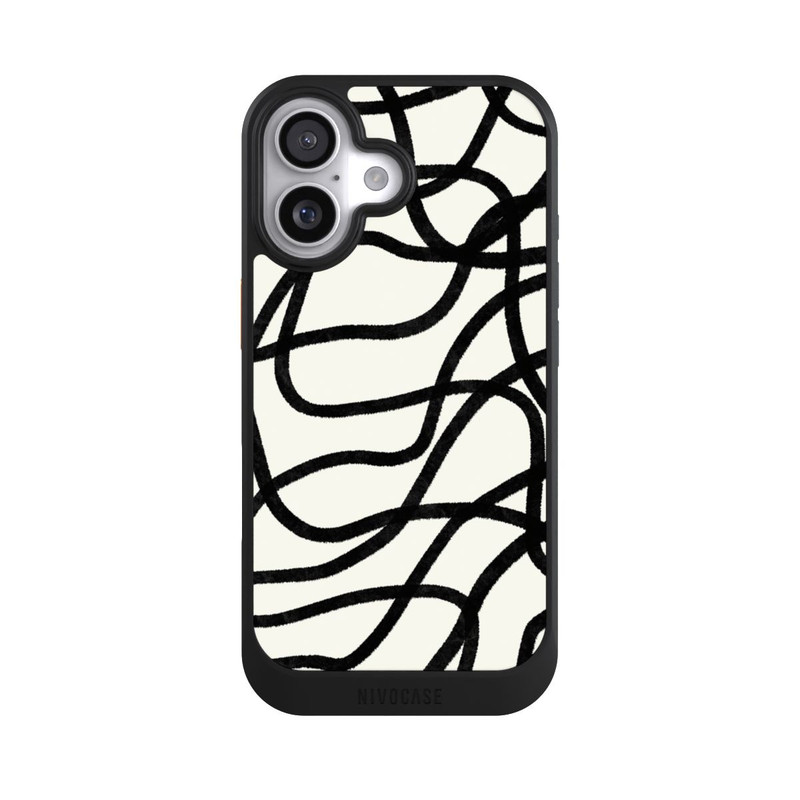 iPhone 17 NIVOcore Lignes noires