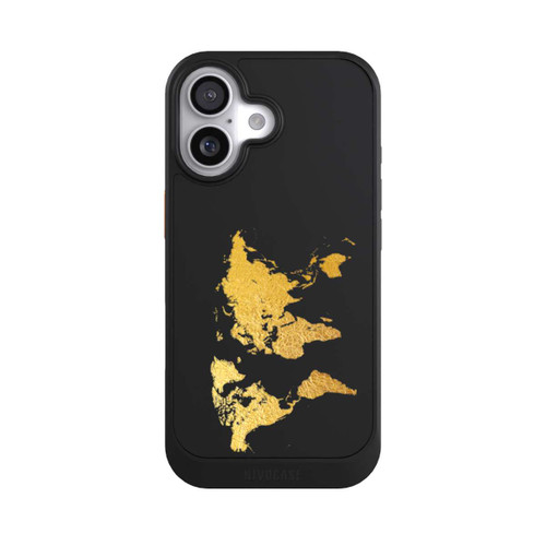  NIVOcore World Map Gold Transparent