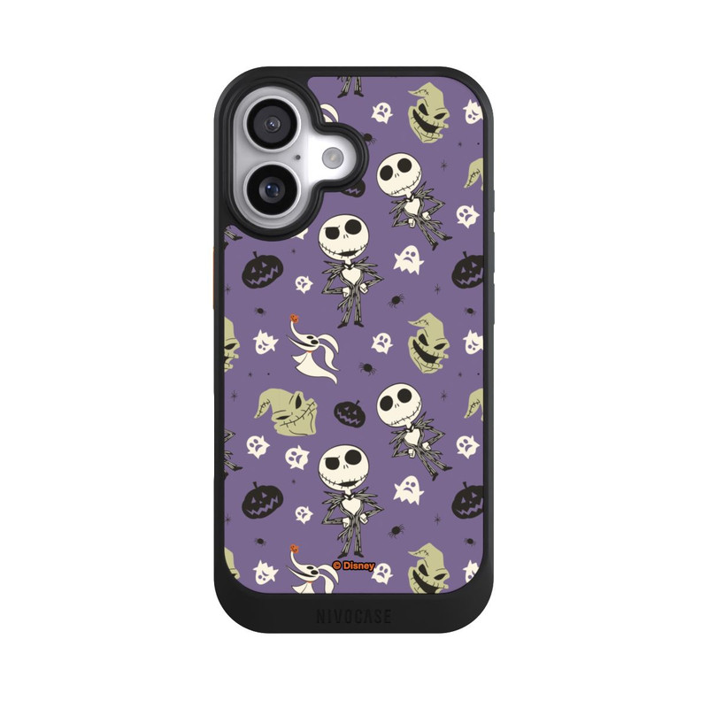 iPhone 17 NIVOcore Jack Purple Pattern Tim Burtons Nightmare before Christmas