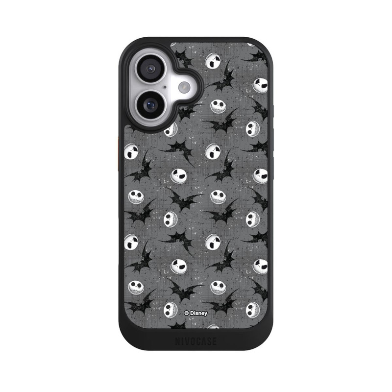 iPhone 17 NIVOcore Jack Grey Pattern Tim Burtons Nightmare before Christmas