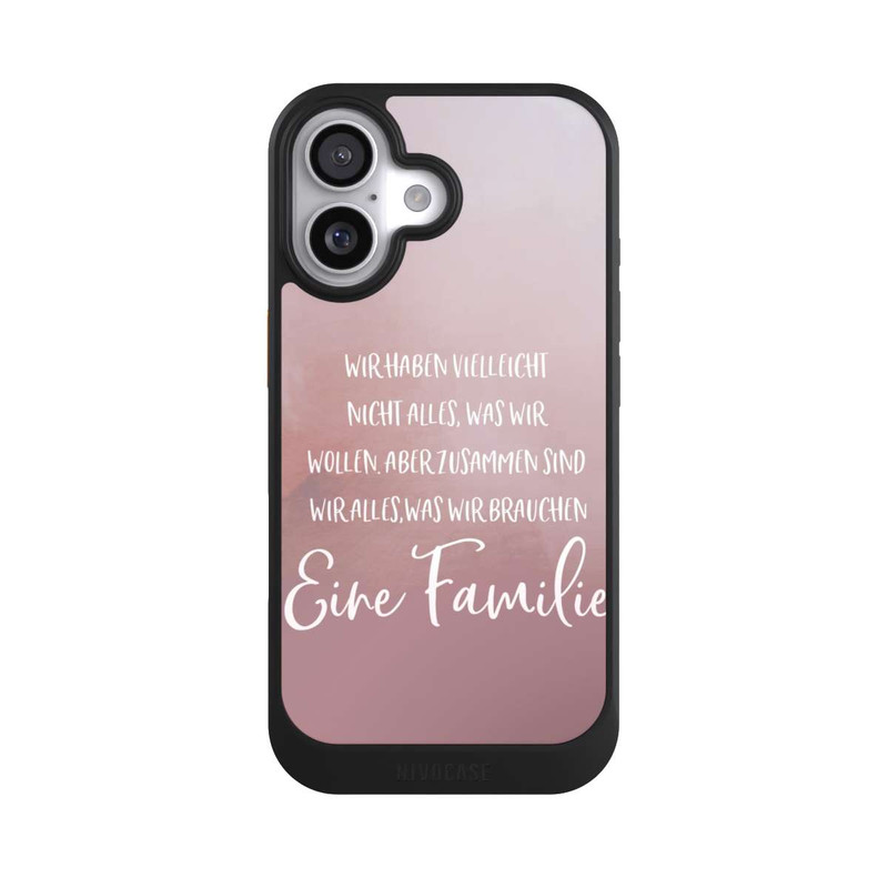 iPhone 17 NIVOcore Eine Familie Altrosa