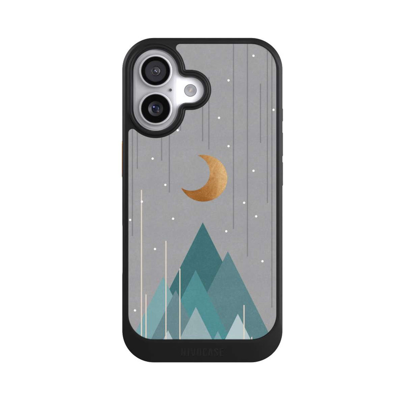 iPhone 17 NIVOcore Moon & Mountains Mint Green
