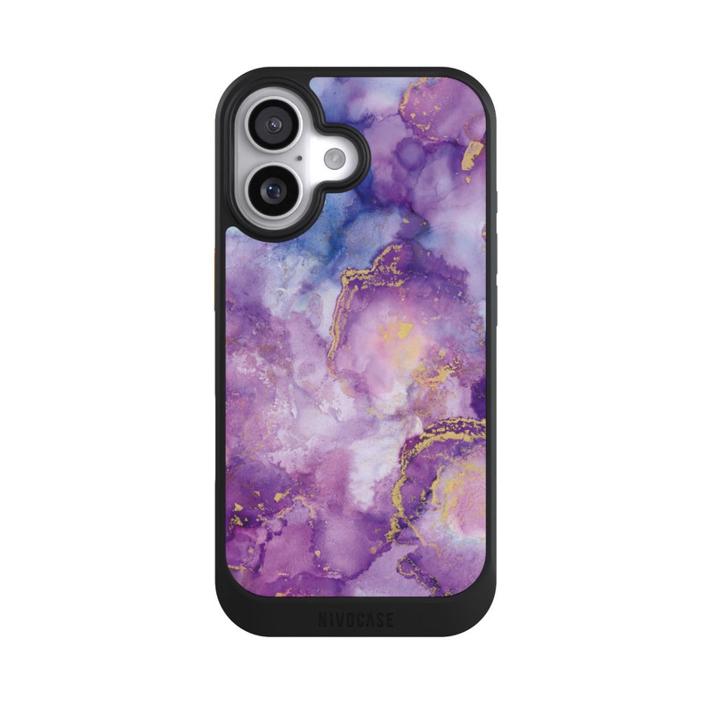 iPhone 17 NIVOcore Encre tourbillonnante violette