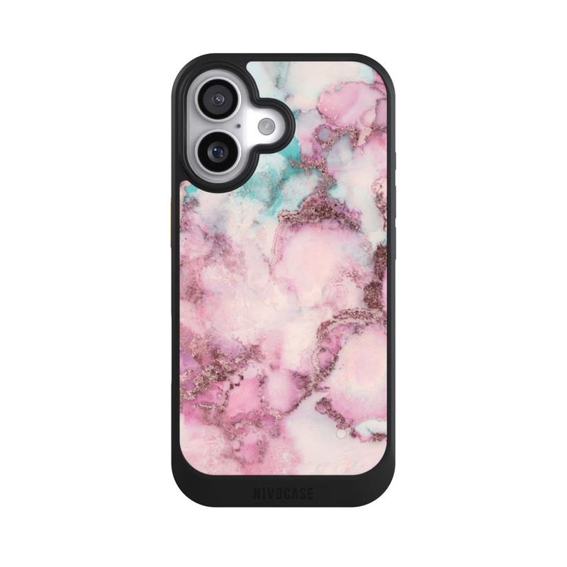 iPhone 17 NIVOcore Encre tourbillonnante rose