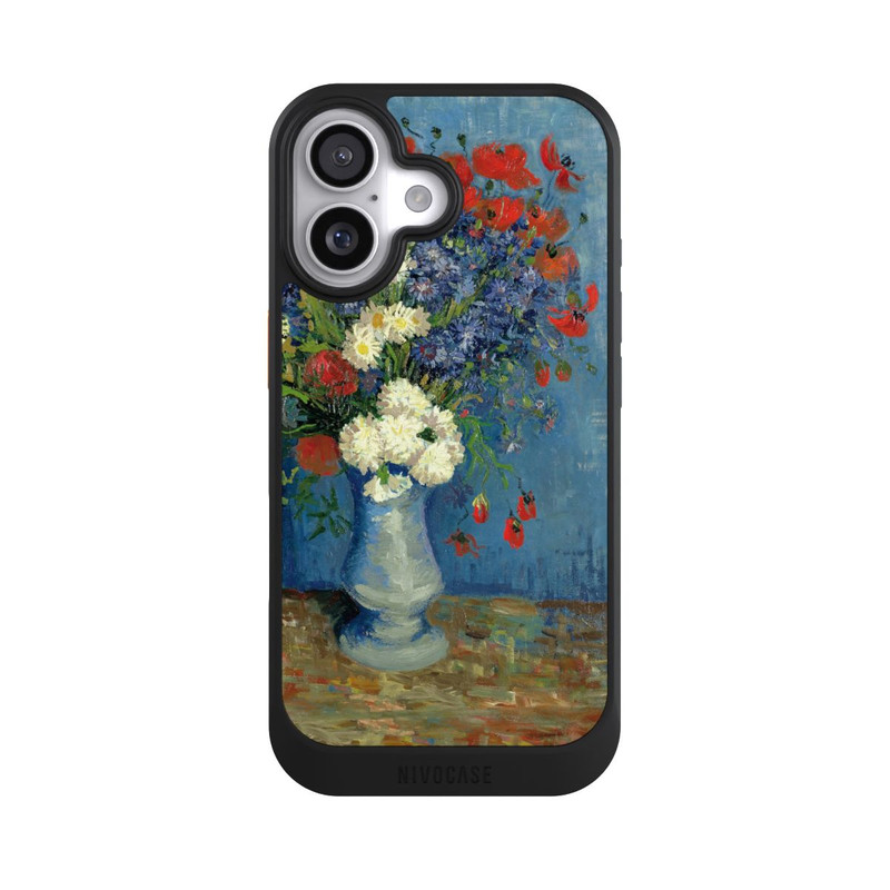 iPhone 17 NIVOcore Vase avec Bleuets et Coquelicots - Vicent Van Gogh