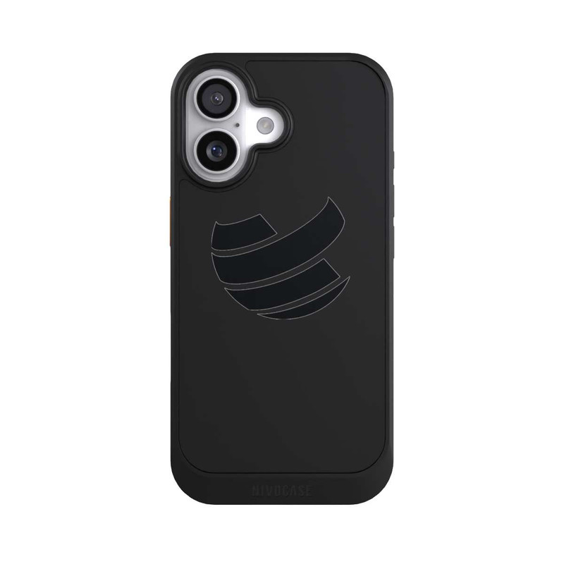 iPhone 17 NIVOcore Icon Schwarz Transparent