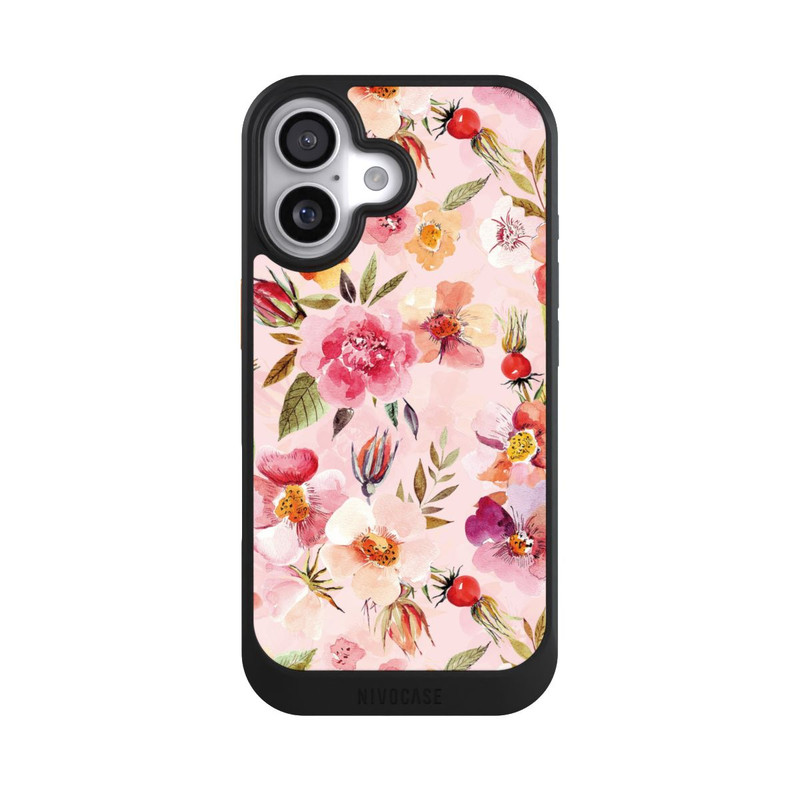 iPhone 17 NIVOcore Papier Peint Rose Musquée Printemps Rose