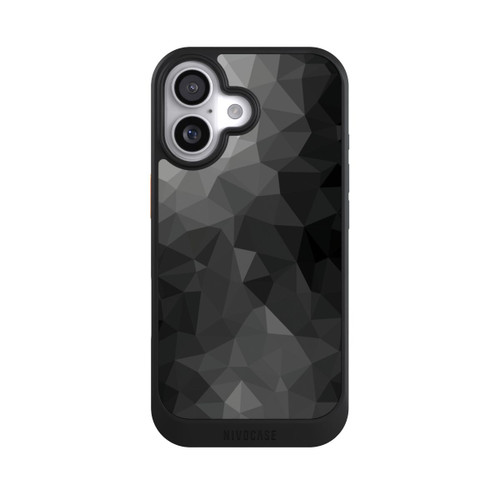  NIVOcore Polygonales Mosaik Schwarz/Weiß