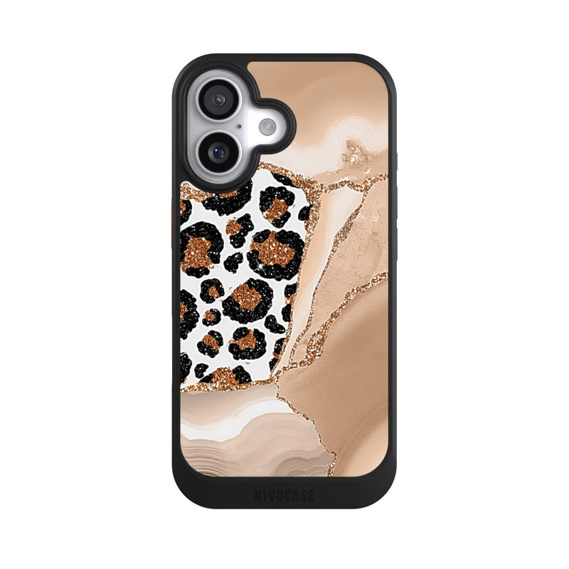 iPhone 17 NIVOcore  Muster und Texturen Hellgold