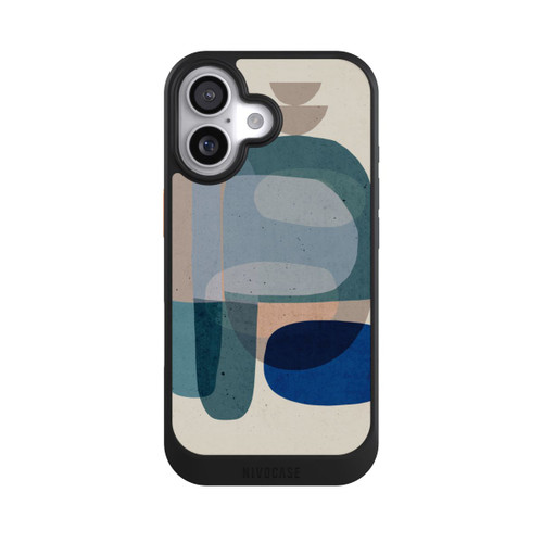 Apple iPhone 17 NIVOcore Stein Nr. 3 Blau