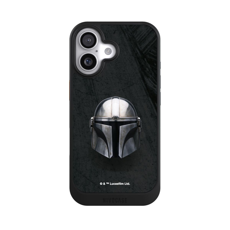 iPhone 17 NIVOcore Casque Mandalorien Noir