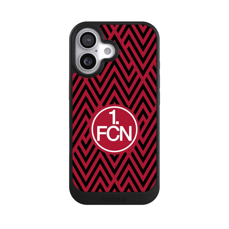 iPhone 17 NIVOcore FCN Logo Weiß in Texture