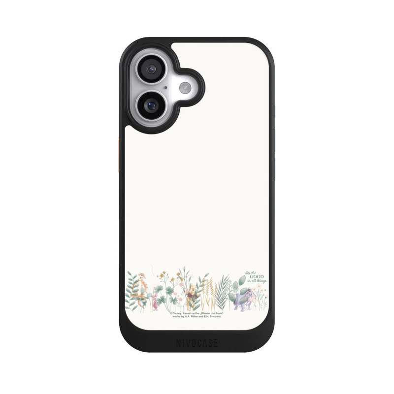 iPhone 17 NIVOcore Winnie Pooh et ses amis derrière l'eucalyptus