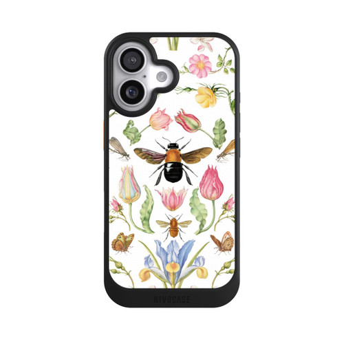  NIVOcore Wildblumen mit Biene weiß