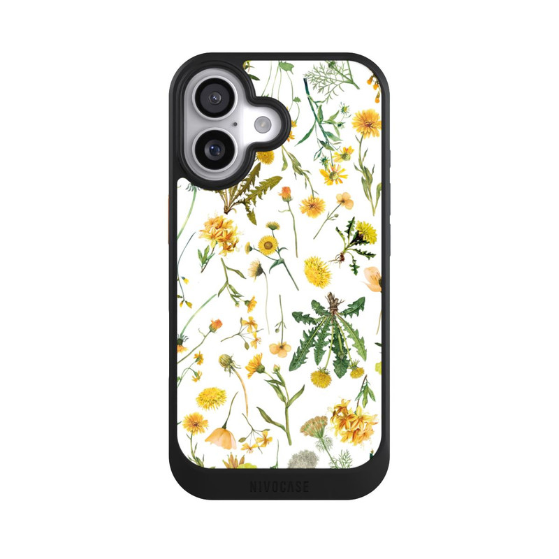 iPhone 17 NIVOcore Fleurs sauvages jaunes