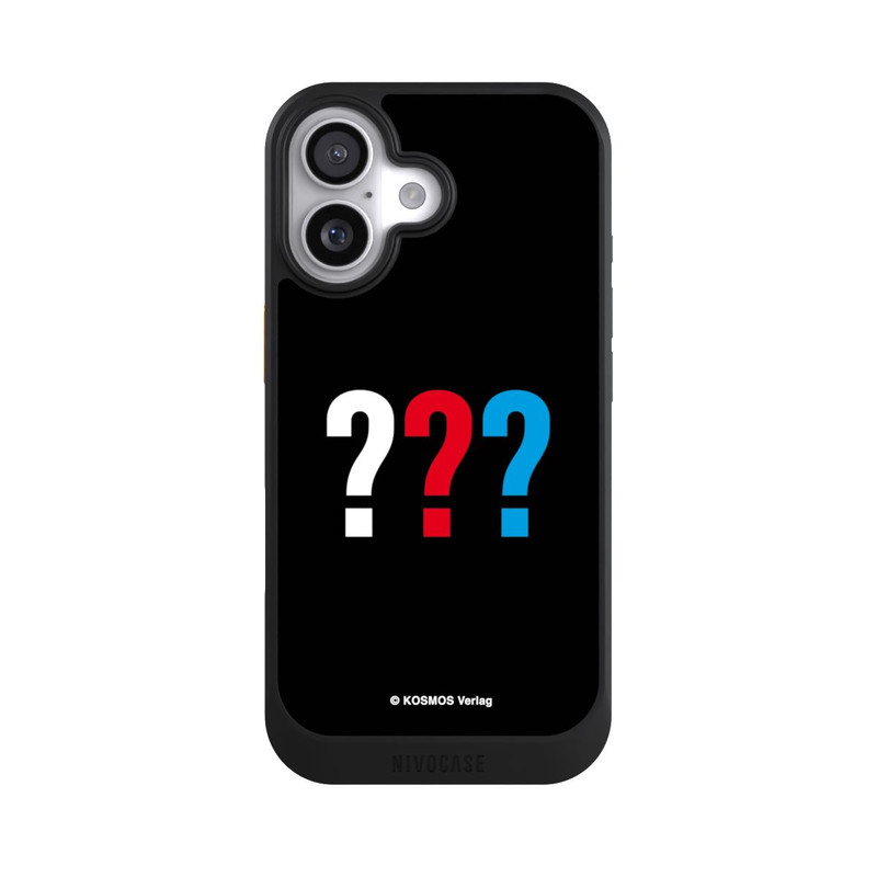 iPhone 17 NIVOcore Drei Fragezeichen Logo