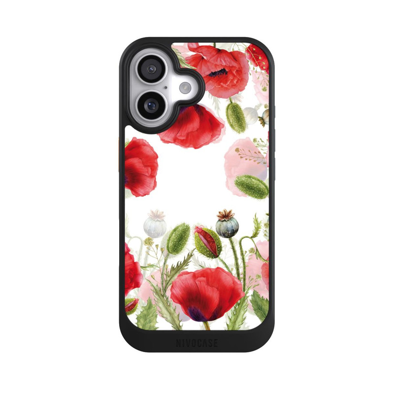 iPhone 17 NIVOcore Cadre coquelicots