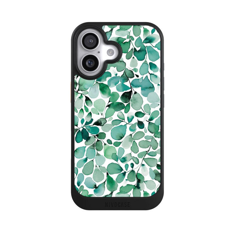 iPhone 17 NIVOcore Watercolor Pattern Leaffy Leaves