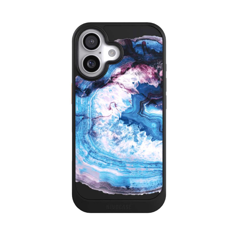 iPhone 17 NIVOcore Blau Lila Edelstein