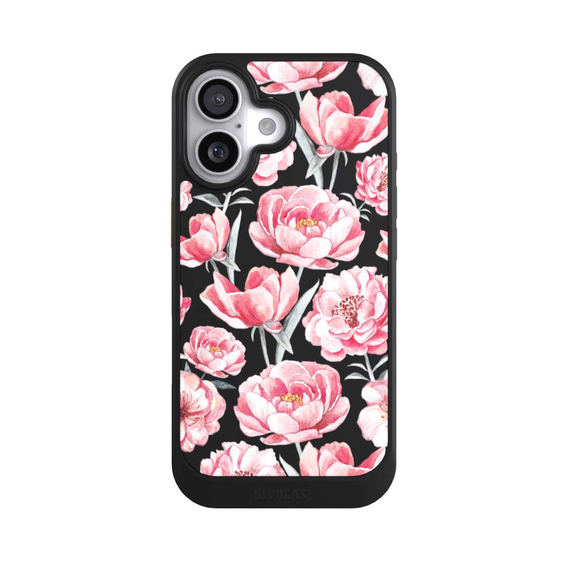 iPhone 17 NIVOcore Rosa Pfingstrosen